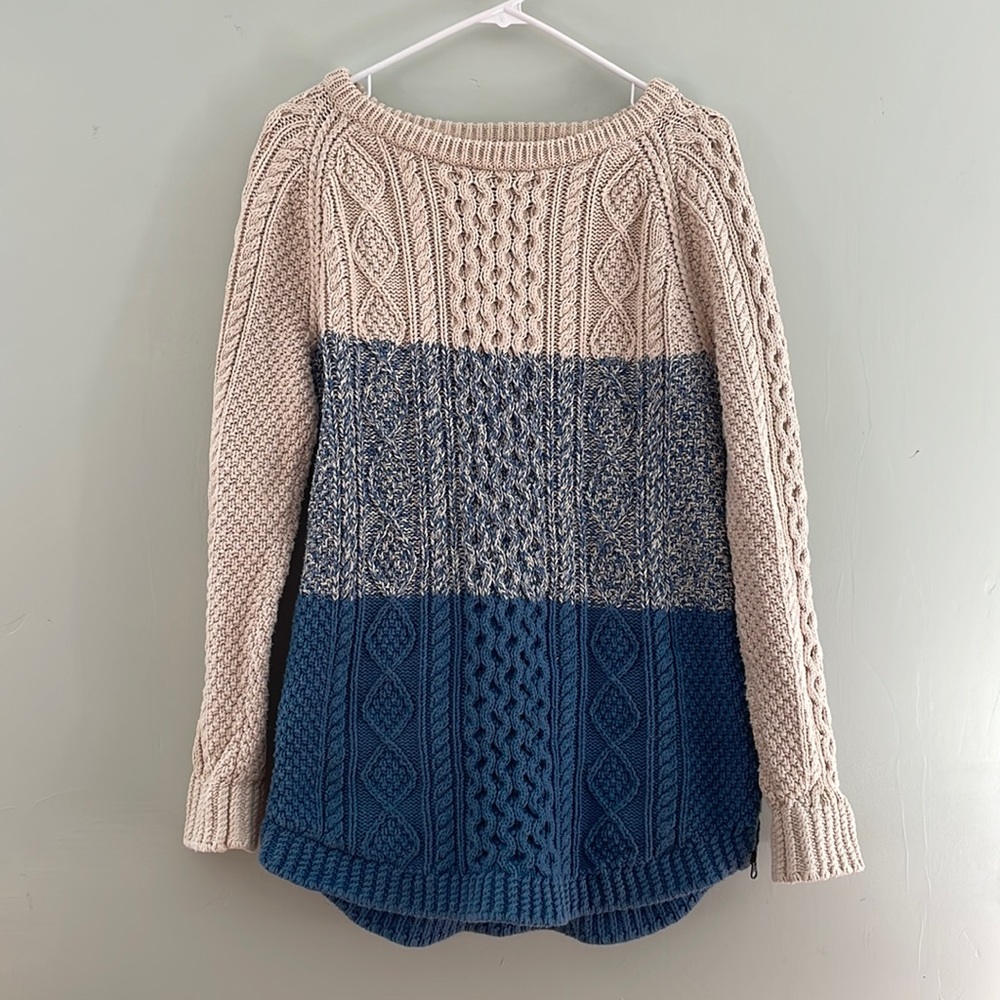 LL Bean Signature Cotton Fisherman Sweater